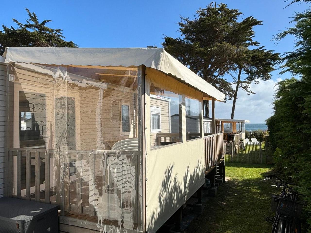 Mobilhomes Quiberon Camping Conguel - Bord De Mer Екстериор снимка